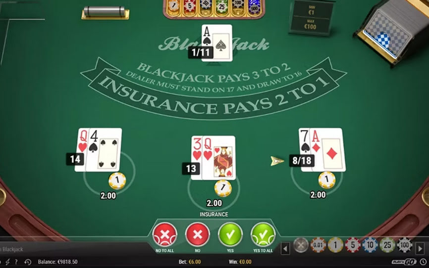 Partita blackjack online MH
