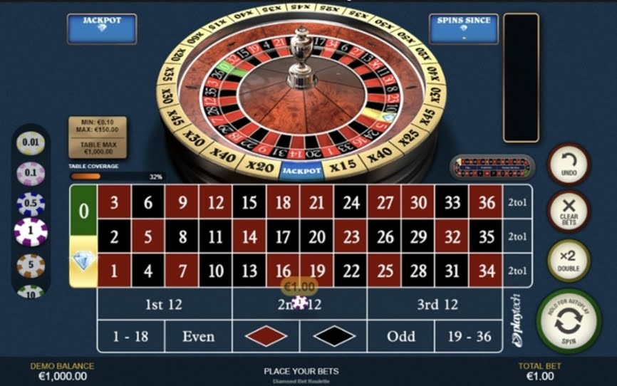 Grafica Diamond Bet online