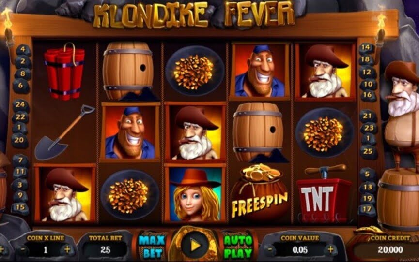 Jackpot slot Klondike Fever