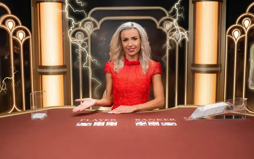 Tavolo Lightning Baccarat Live
