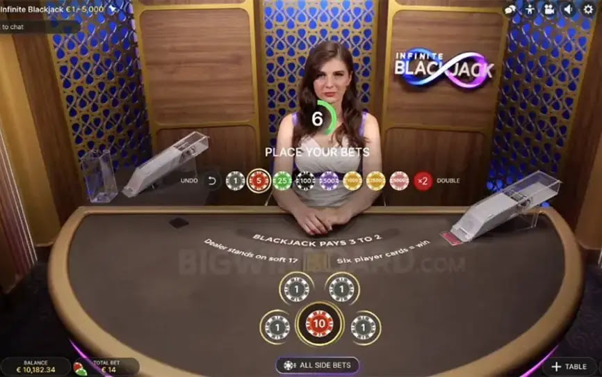 Carte in gioco blackjack
