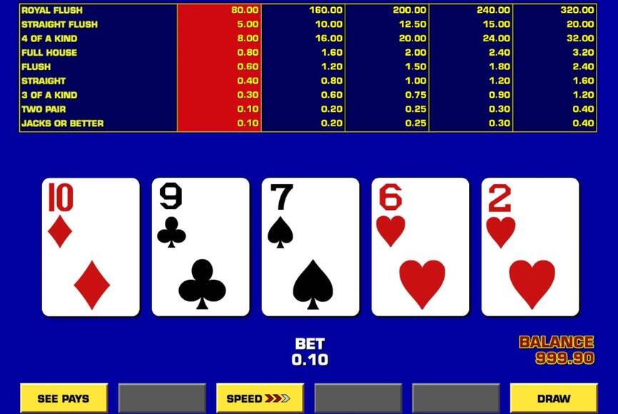 Game King Video Poker